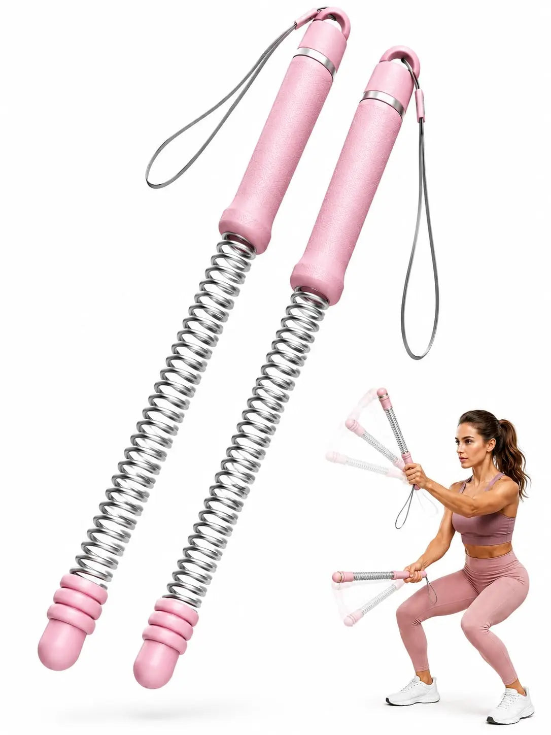 Norvexa Portable Weighted Cordless Battle Ropes for Home Gym Workouts and HIIT Training – Enhance Upper Body Strength for Men and Women