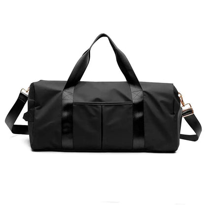 Professional Waterproof Gym Duffle Bag with Shoe Compartment - Dry and Wet Separation Sports Travel Bag for Men and Women, Ideal for Weekend Getaways and Workout Sessions