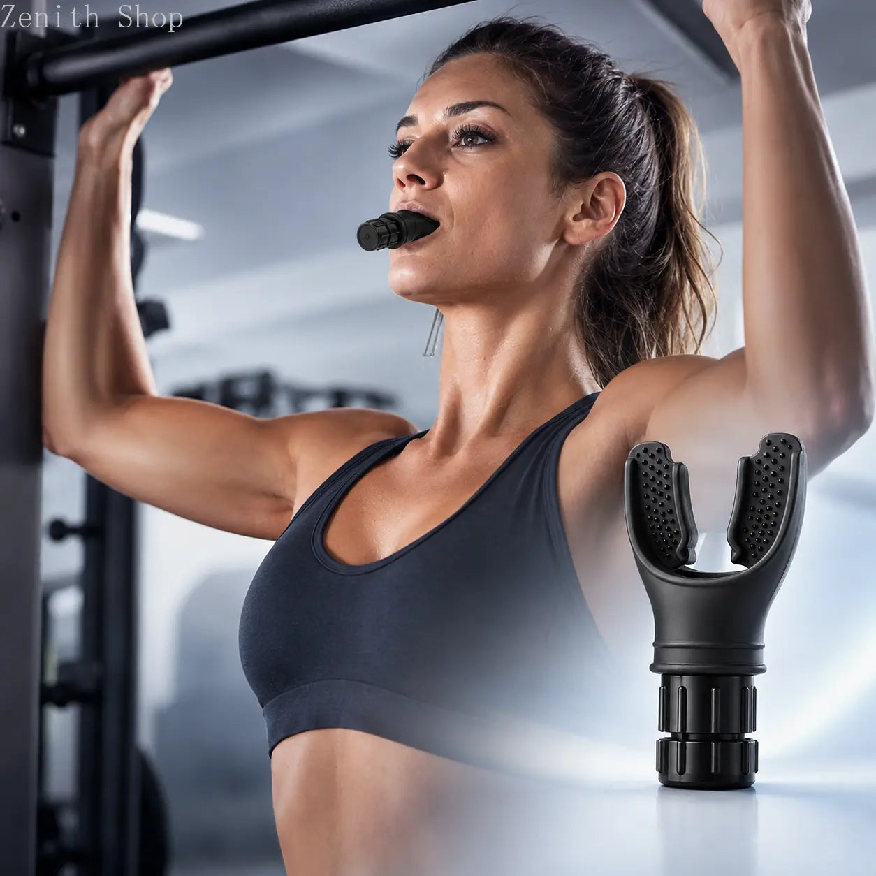 Portable Breathing Trainer with Adjustable Resistance - Lightweight and Easy-to-Clean Exercise Equipment for Agility Training and Home Workouts, Enhancing Strength and Endurance by Summerwins