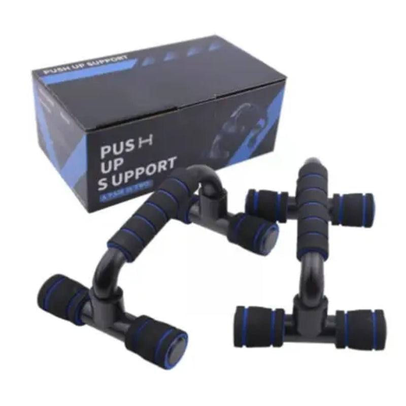 Premium Fitness Tool Set - Ab Roller Wheel and Push-Up Bar with Cushioned Foam Grip, Non-Slip Design, Core Strength Trainer - Perfect for Adult Fitness Training